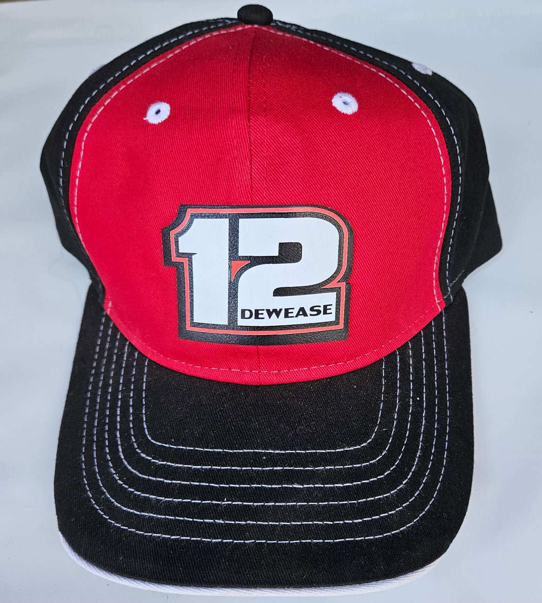 Adjustable Red/Black Hat