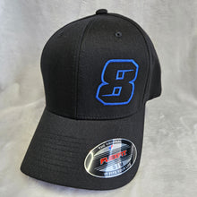 Load image into Gallery viewer, Flex Fit Solid Black Hat
